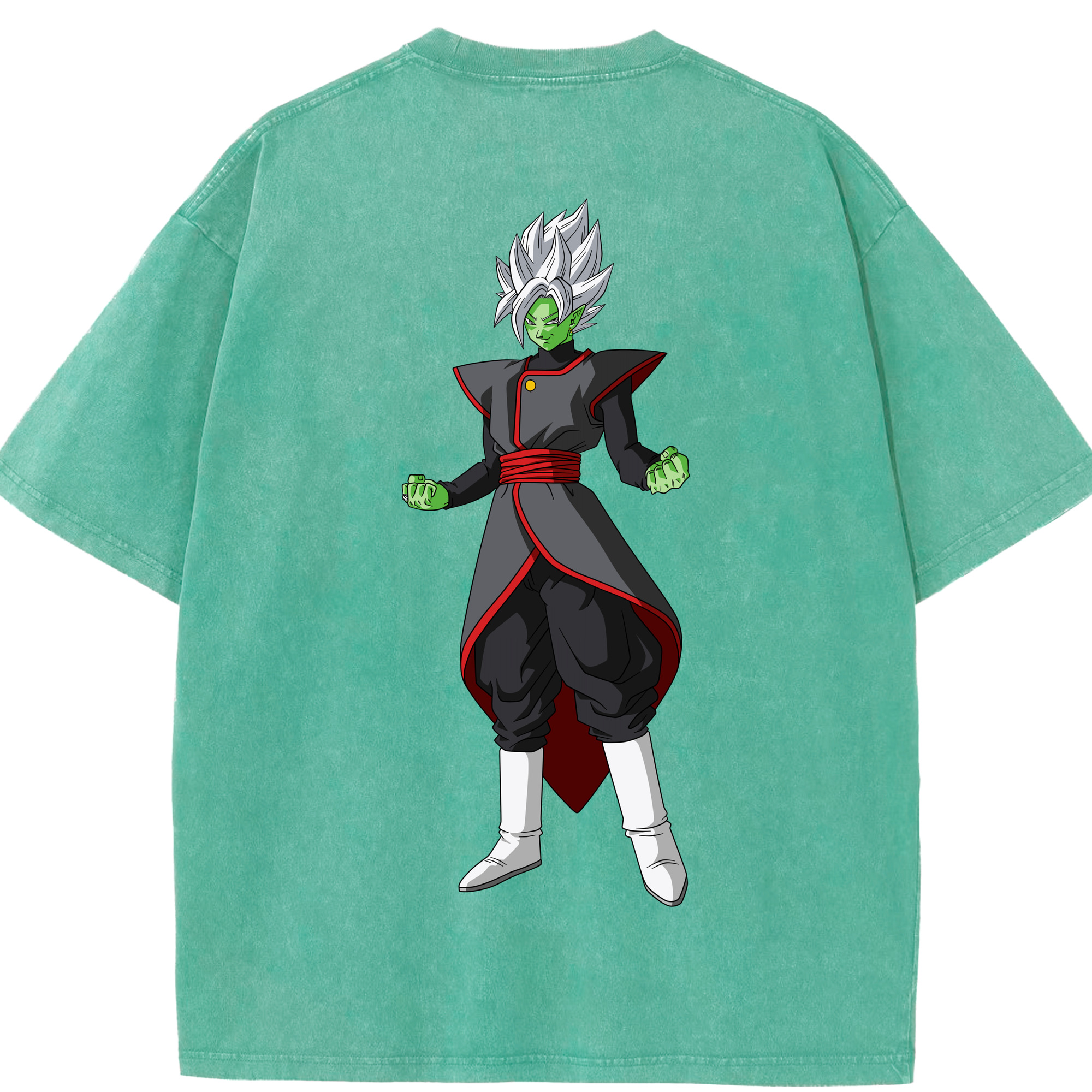 （画像用） ドラゴンボール ベジット DRAGON BALL Vegetto 綿100% ヴィンテージ風 半袖Tシャツ（背面プリント）